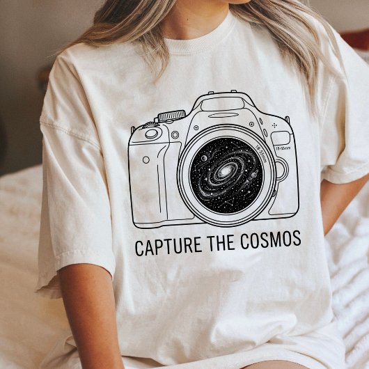コズミックカメラで宇宙を捉える トライブレンドTシャツ