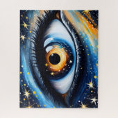 コズミックカラフルアイアート ジグソーパズル (縦)