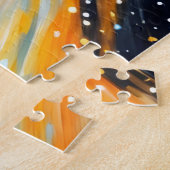 コズミックカラフルアイアート ジグソーパズル (側面)