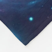 コズミックカラフルシーホース フリースブランケット (角)