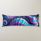 コズミックカラフルシーホース ボディピロー (正面)