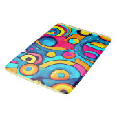 コズミックカーニバルアート バスマット (アングル)