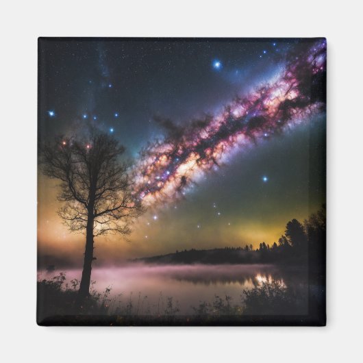 コズミックカーマグネット(宇宙愛好家) マグネット (正面)