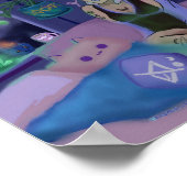 コズミックガールポスタープリント-by Neuthle ポスター (角)