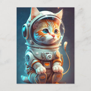 コズミックキティ猫 ポストカード