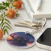 コズミックキャッスルfromエオンズロン過去 キーホルダー (正面右)