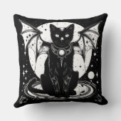 コズミックキャットこうもりキャットI クッション (裏面)