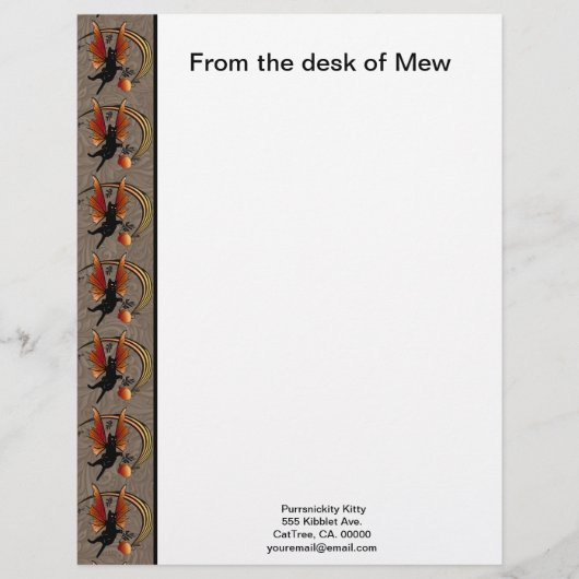 コズミックキャットコーン レターヘッド (正面)