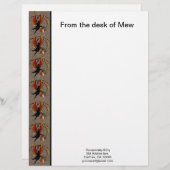 コズミックキャットコーン レターヘッド (正面/裏面)