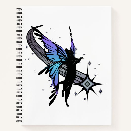 コズミックキャットスター ノートブック (正面)