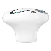 コズミックキャットスノーフレーク セラミックノブ (側面)