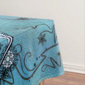 コズミックキャットスノーフレーク テーブルクロス (インサイチュ)