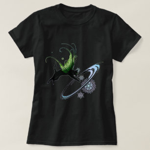 コズミックキャットスノーフレーク Tシャツ