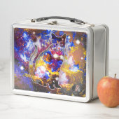 コズミックキャットプシーメタルランチボックス メタルランチボックス (インサイチュ)