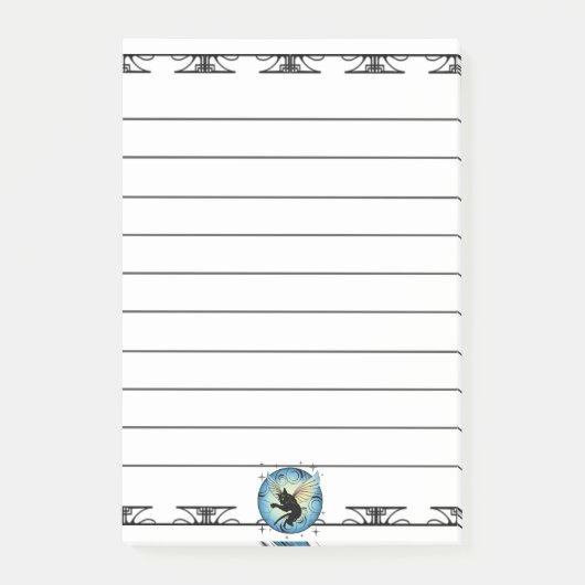 コズミックキャットムーンアンドスターズ ポストイット (正面)