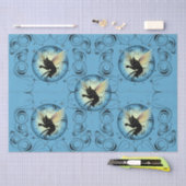 コズミックキャットムーンアンドスターズ 薄葉紙 (クラフト)