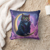 コズミックキャット&サーフィンダマウスピロー クッション (ブランケット)