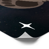 コズミックキューブワイルドワンピンクガール子供部屋 ポスター (角)