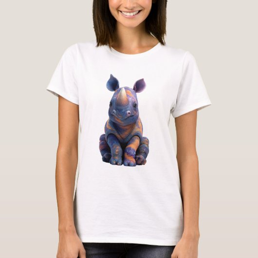 コズミックギャラクシー赤ちゃんサイ女性 Tシャツ (正面)