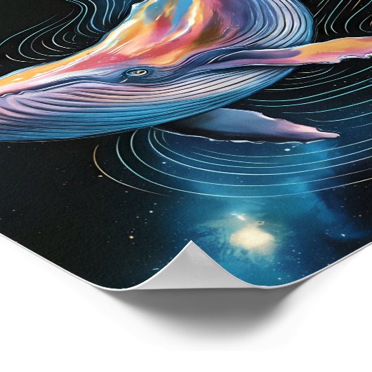 コズミッククジラ ポスター (角)