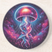 コズミッククラゲのアートワーク銀河系 コースター (正面)