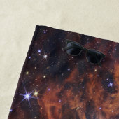 コズミッククリフスカリナネブラ宇宙ウェッブ望遠鏡 ビーチタオル (インサイチュ)