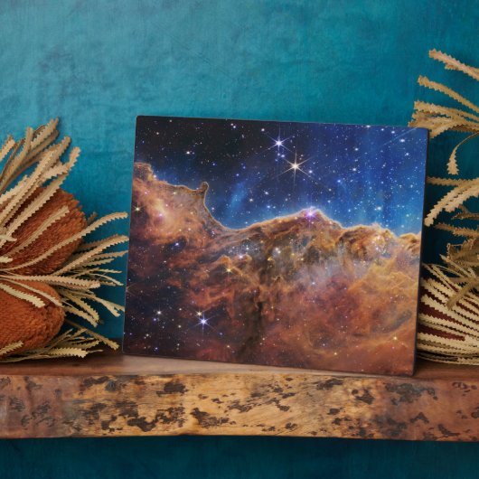 コズミッククリフスカリナネブラ宇宙ウェッブ望遠鏡 フォトプラーク (側面)