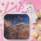 コズミッククリフスカリナネブラ宇宙ウェッブ望遠鏡 ペーパープレート (パーティー)