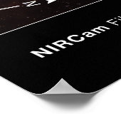 コズミッククリフスカリナネブラ宇宙ウェッブ望遠鏡 ポスター (角)