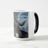 コズミッククロックワークメイジファンタジーSci-Fiアート モーフィングマグカップ (正面右)