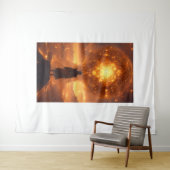 コズミックグラビティTシャツデザイン タペストリー (インサイチュ(横))