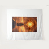 コズミックグラビティTシャツデザイン タペストリー (正面(横))