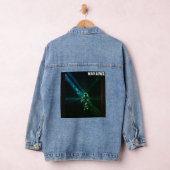 コズミックグロウアストロノート 🚀🌌 デニムジャケット (ハンガー)