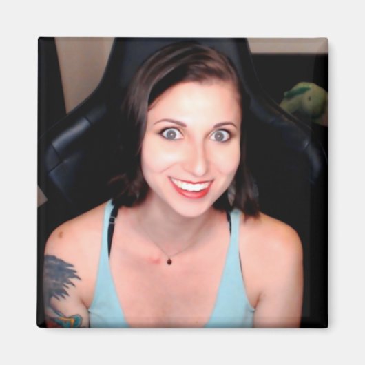 コズミックゲーマー熱狂するガールフレンド マグネット (正面)