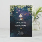 コズミックコテージオーレマッシュルームフォレストバースデーパーティー 招待状 (スタンド正面)