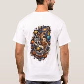 コズミックコーヒー Tシャツ (裏面)