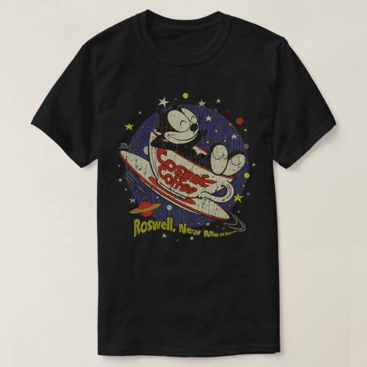 コズミックコーヒー Tシャツ (デザイン正面)