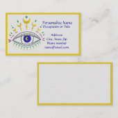 コズミックサイキックアイスピリチュアル形而上学的 名刺 (正面/裏面)