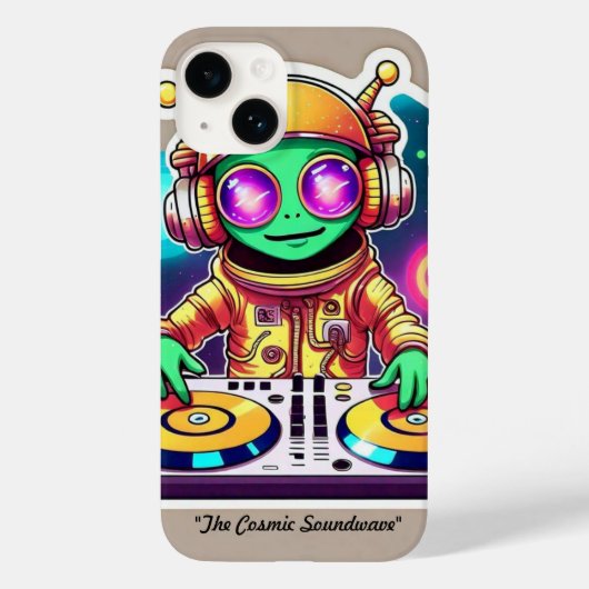 「コズミックサウンドウェーブパーティー」 Case-Mate iPhoneケース (裏面)