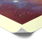 コズミックサンマンダラアート ポスター (角)