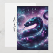 コズミックサーペント星座銀河占星術 シーズンカード (正面/裏面)