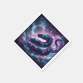 コズミックサーペント星座銀河占星術 スタンダードカクテルナプキン (角)