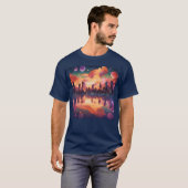 コズミックシティ ヴィンテージ Tシャツ (正面フル)