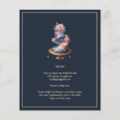 コズミックシテリア銀河系スターリーナイトネイビーブルー (裏面)