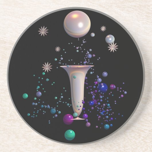 コズミックシンフォニーサンドストーンコースター コースター (正面)