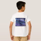 コズミックシーカメキッズTシャツ Tシャツ (裏面フル)
