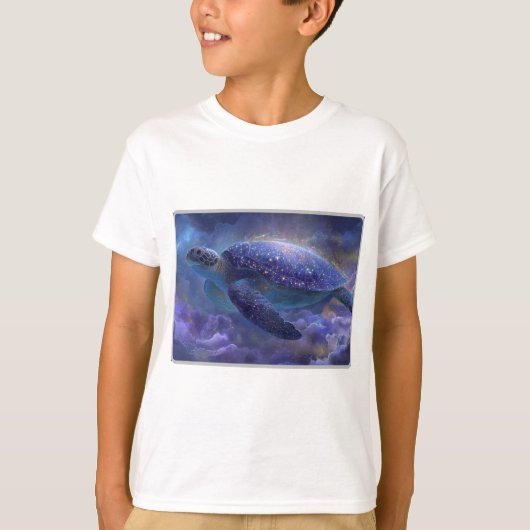 コズミックシーカメキッズTシャツ Tシャツ (正面)