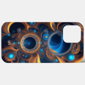 コズミックジャーニーデザイン Case-Mate iPhoneケース (裏面 (横))