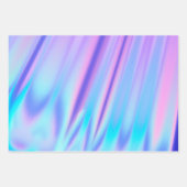 コズミックスカイピンク青パープルグラデーション ラッピングペーパーシート (正面3)