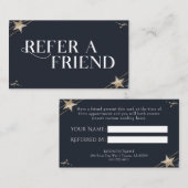 コズミックスターが友人の紹介カードを参照 名刺 (正面/裏面)